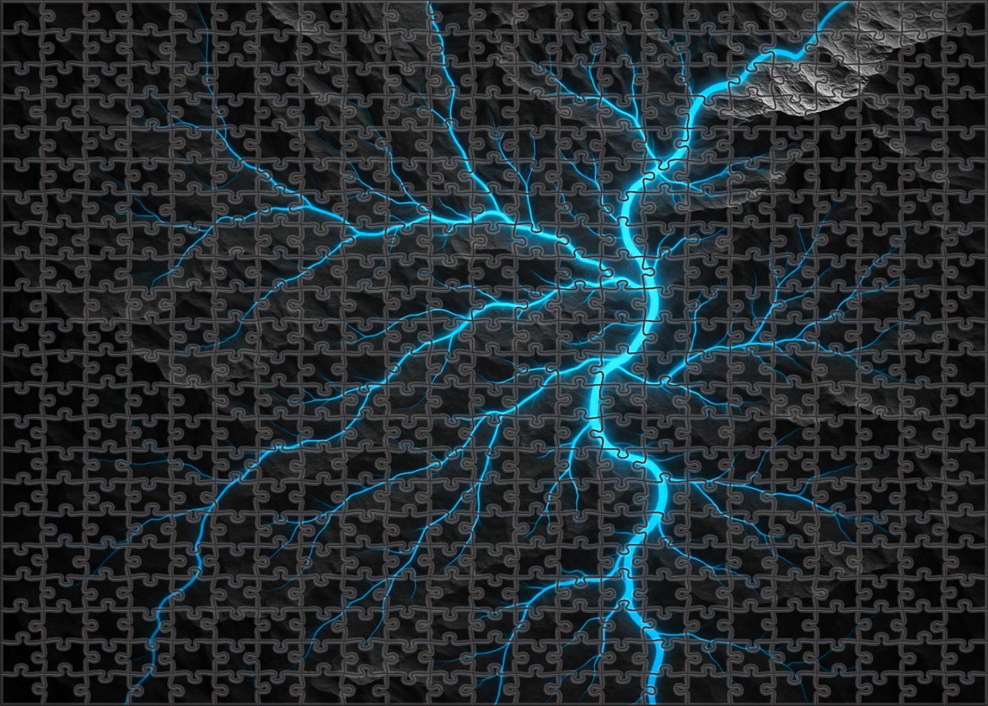 Topographic Hillshade With River Flow Overlay Easy Puzzles