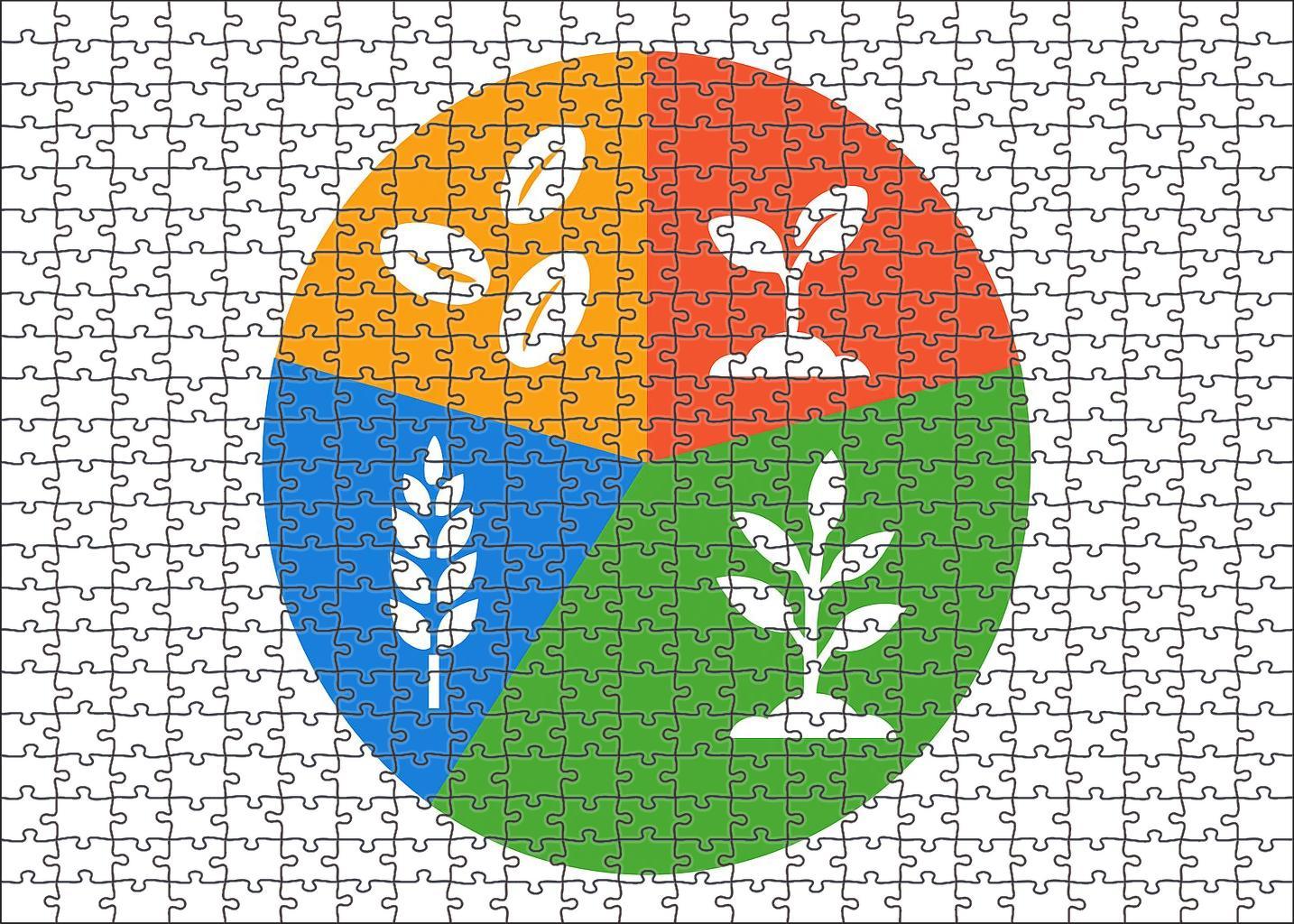 Agricultural Crop Rotation Cycle Diagram Puzzle For Adults