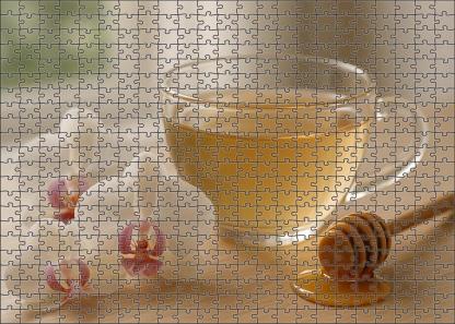 Honey Orchid White Tea Puzzle Collection