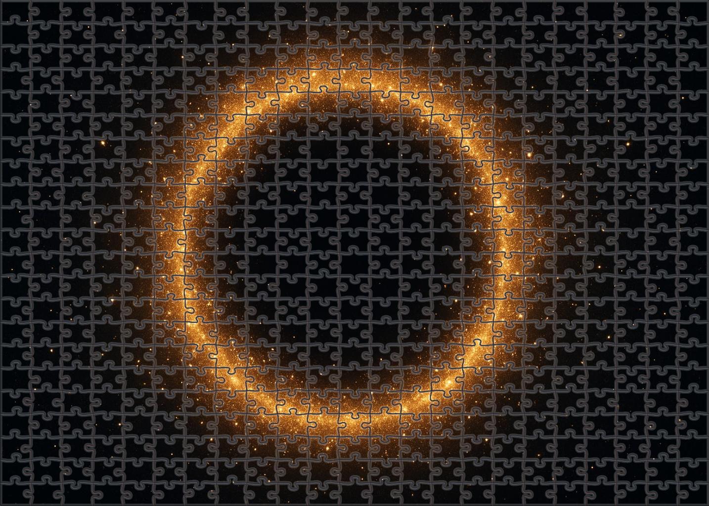 Golden Dust Halo 200 Piece Puzzle