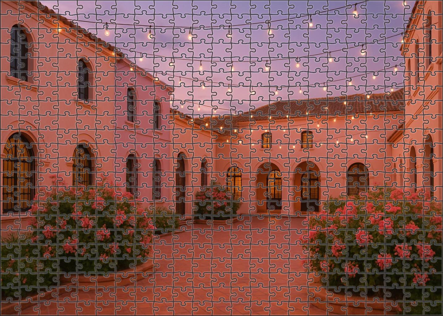Blush Plaza Mini Puzzle