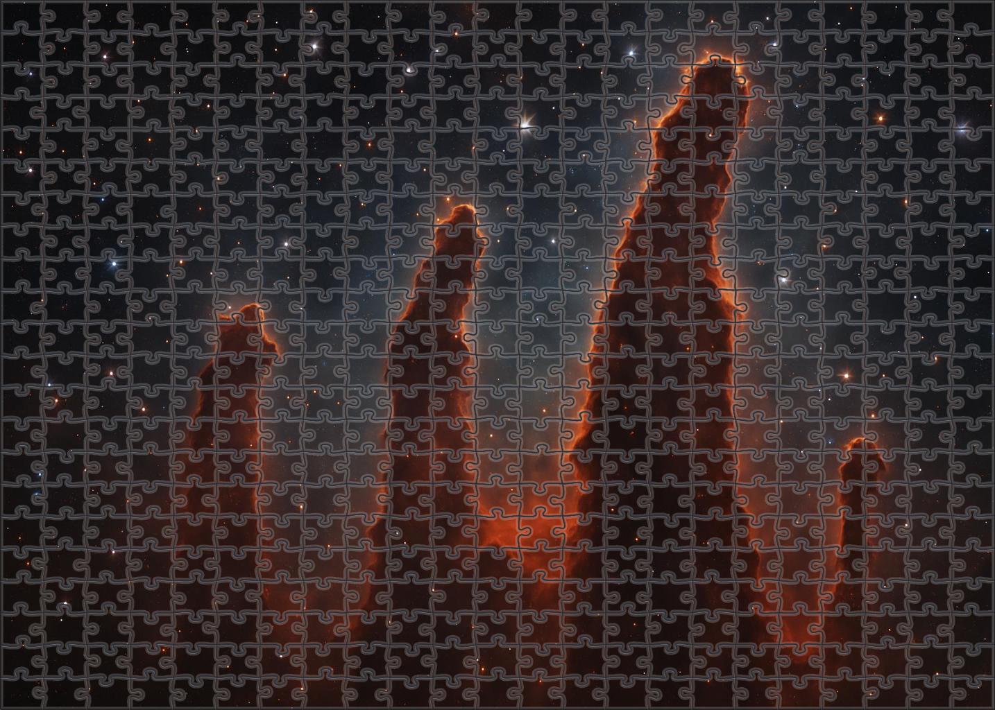 Ionized Gas Pillars 1000 Piece Puzzle
