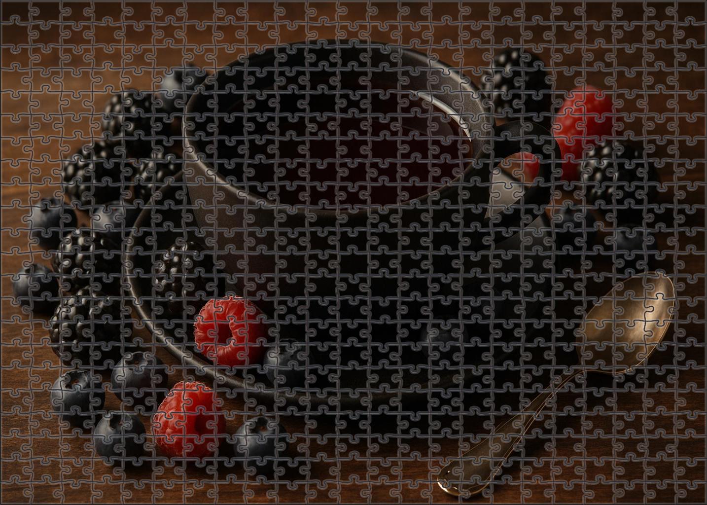 Midnight Berry Black Tea Puzzle For Kids