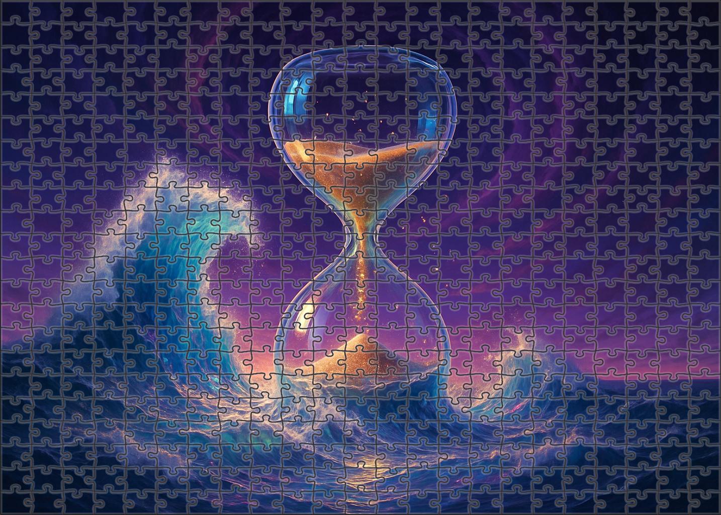 The Hourglass Oceans Reversed Tide Puzzle Collection