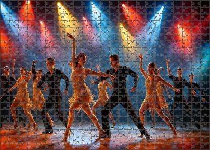K-pop Dance Revolution High-energy Choreography And Glamorous Performance Custom Jigsaw Puzzle