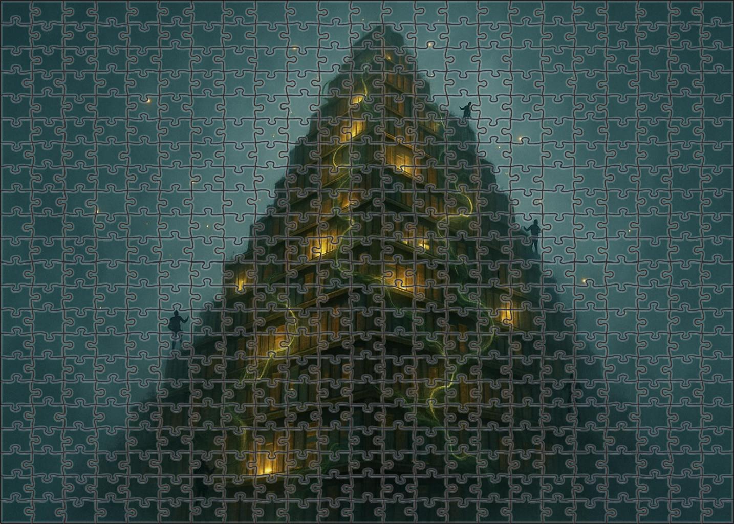 The Infinite Bookcase Horizon Puzzle Fun