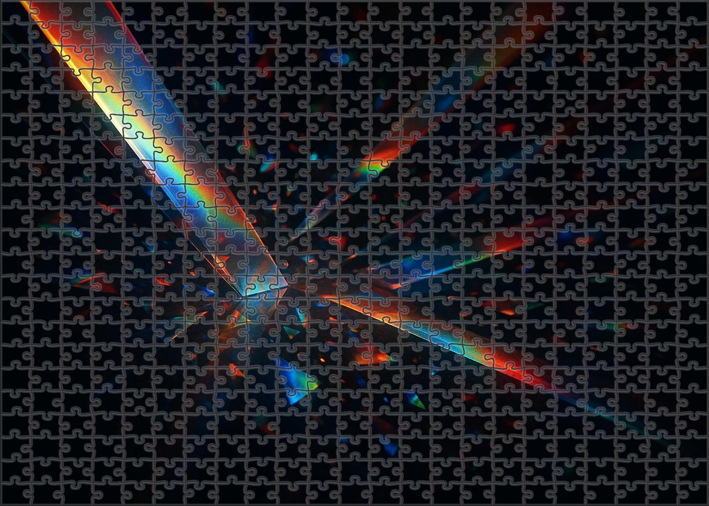 Garden Of Fractured Light 50 Piece Puzzle