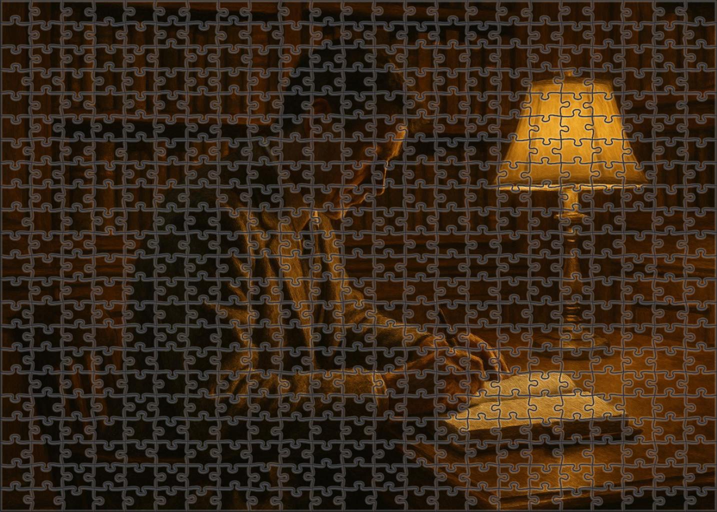 Dark Academia Literature Aesthetic Challenging Puzzles