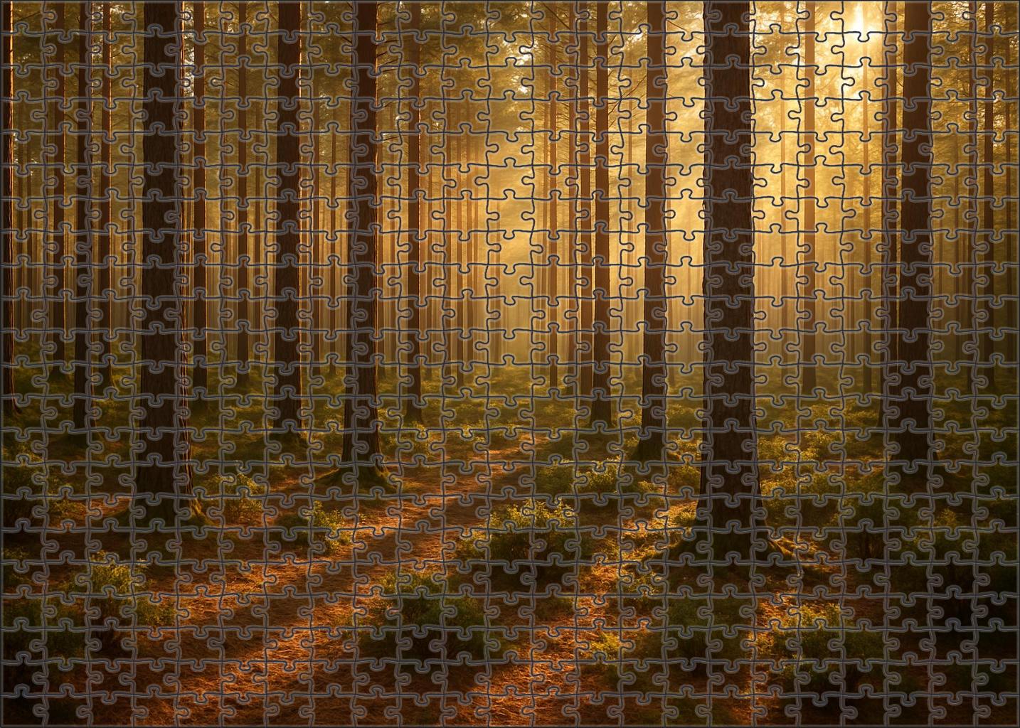 Dappled Pine Glimmer Easy Puzzles