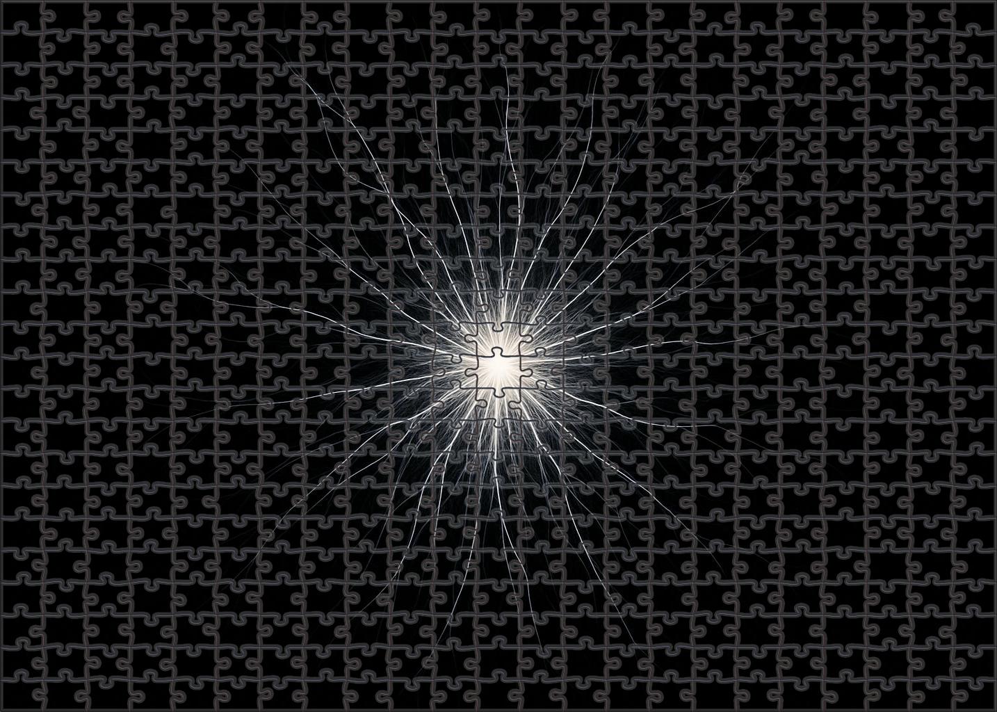Silver Starburst Filament Family Puzzles