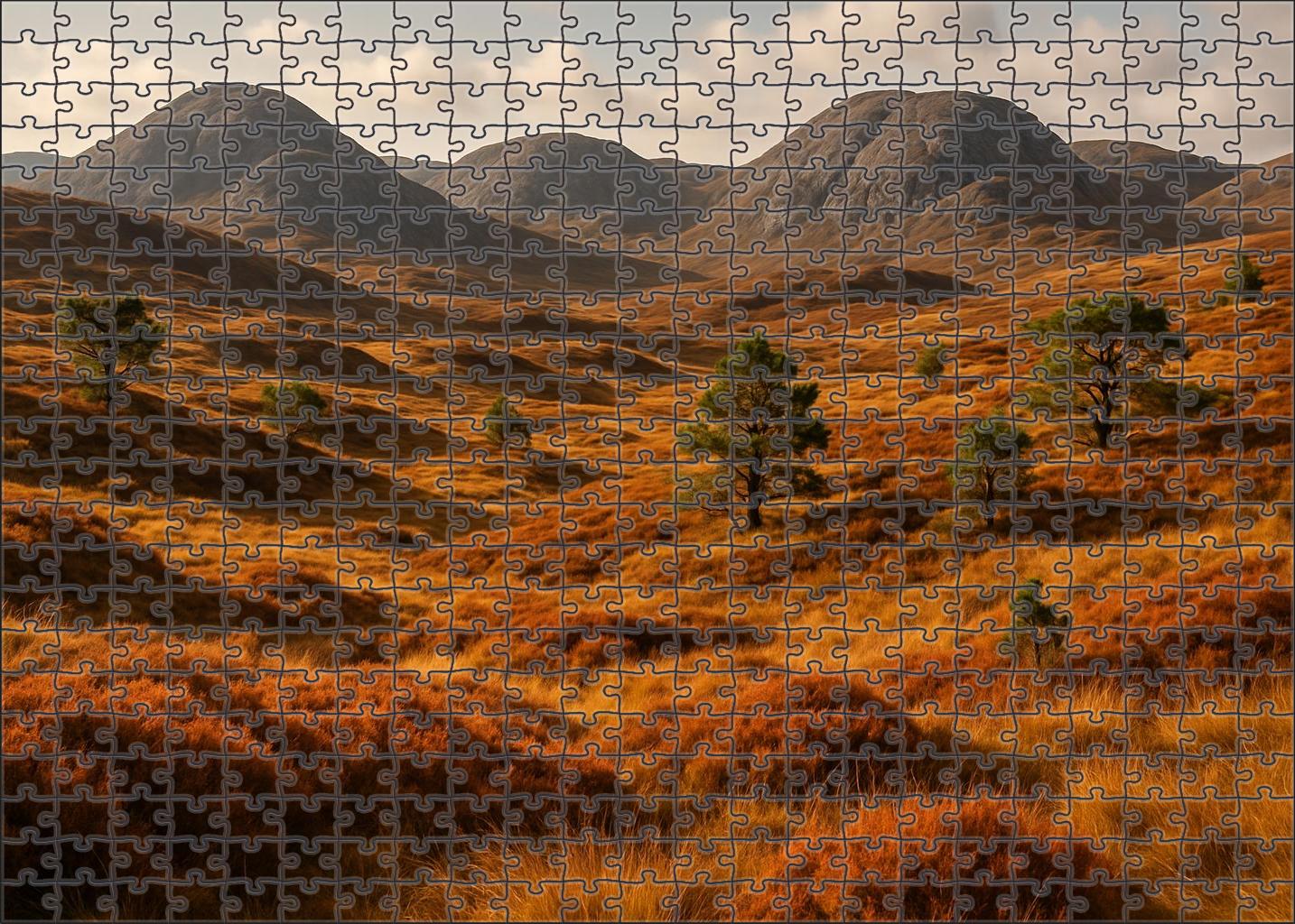 Golden Heather Highlands Puzzle Collection