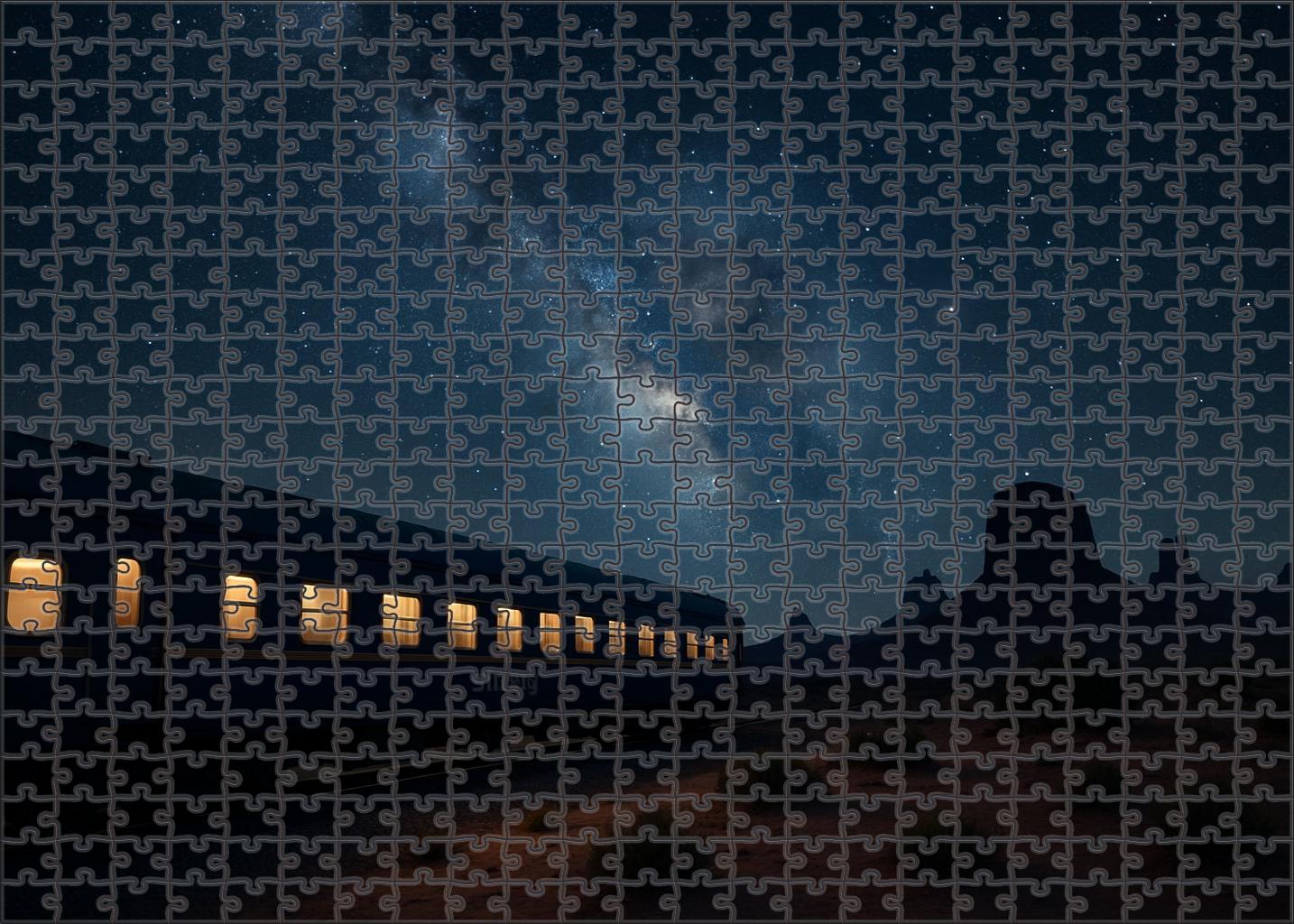 Sapphire Night Sleeper Large Format Puzzle