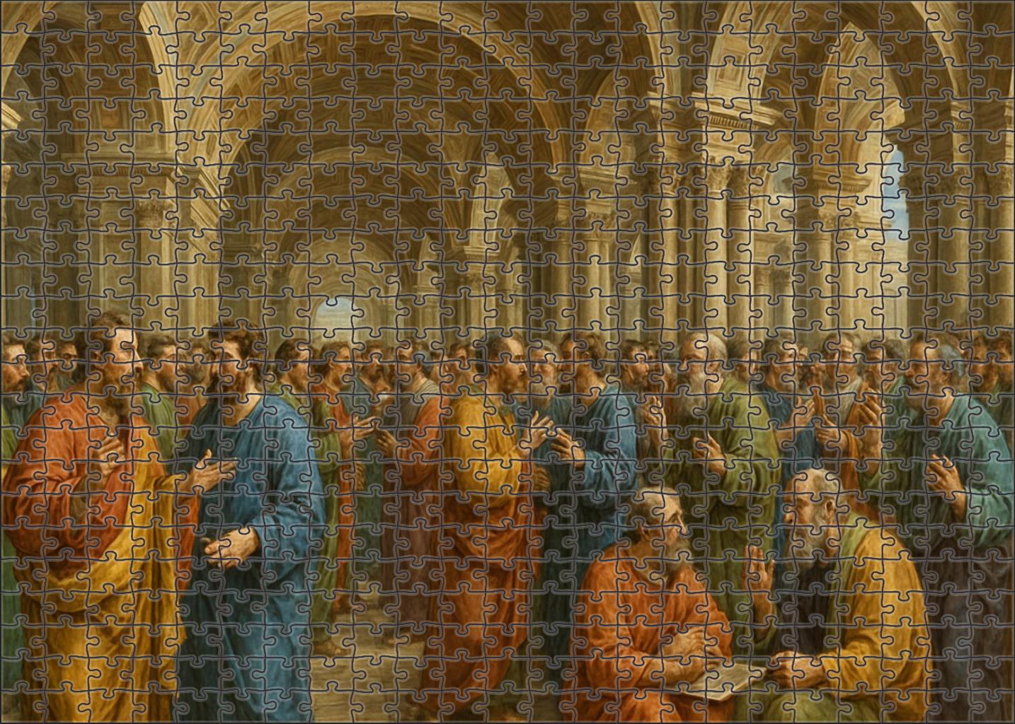 The School Of Athens 200 Piece Puzzle