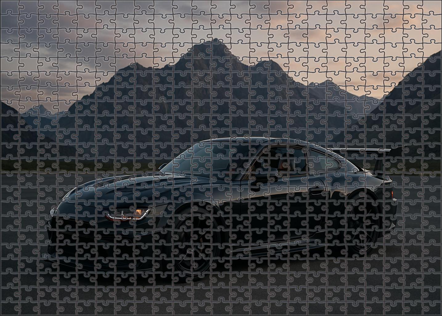 Obsidian Phantom Rs Supercharged Muscle With Carbon Fiber Precision Puzzle For Kids