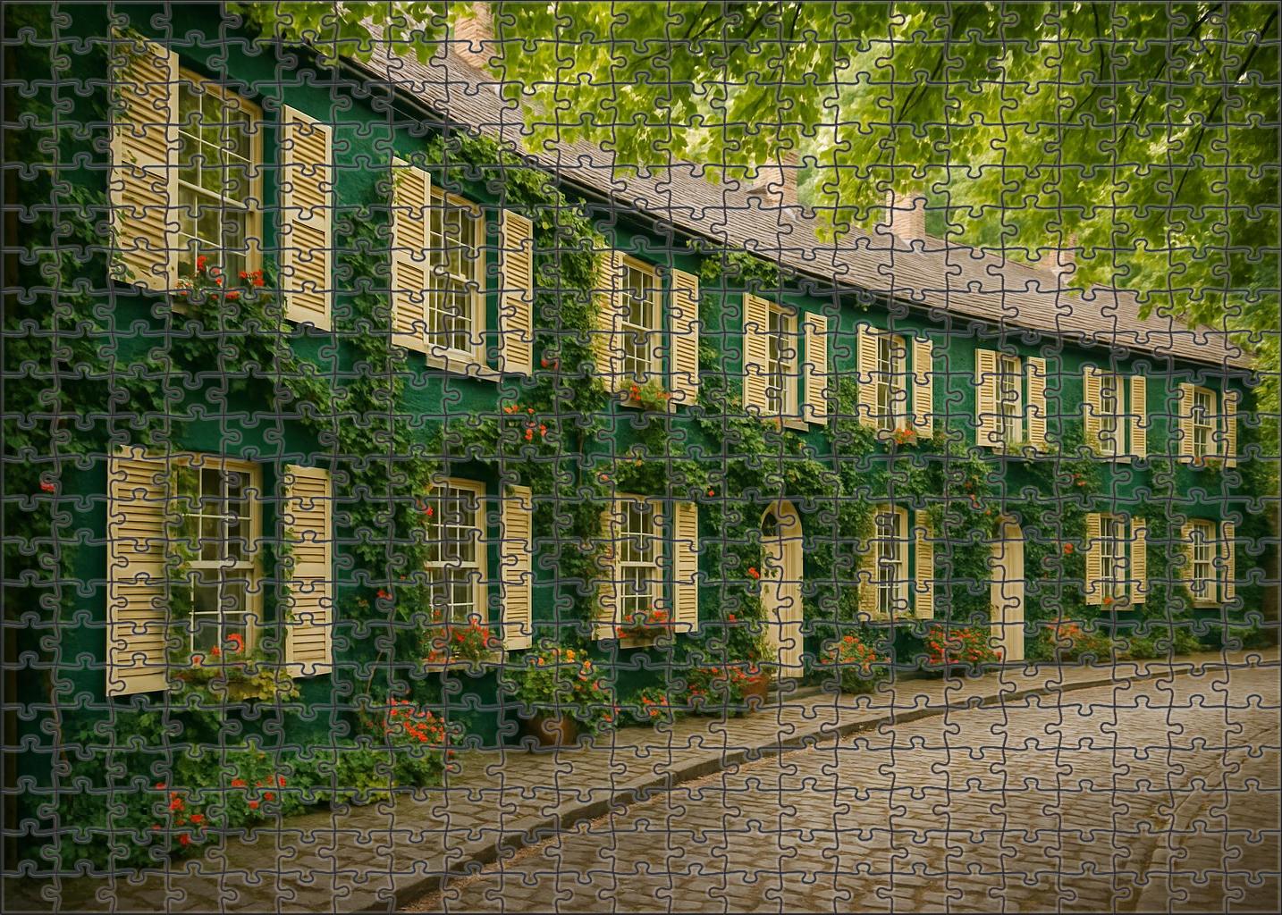 Emerald Crescent Puzzle For Kids