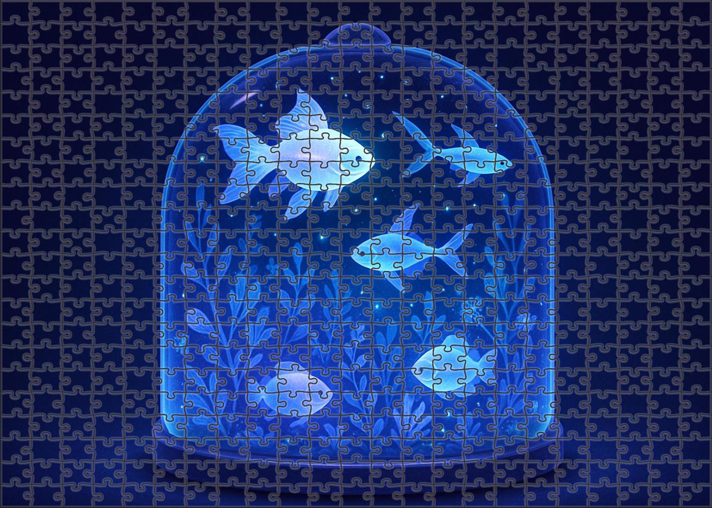 The Dreamers Aquarium Premium Puzzle Pieces