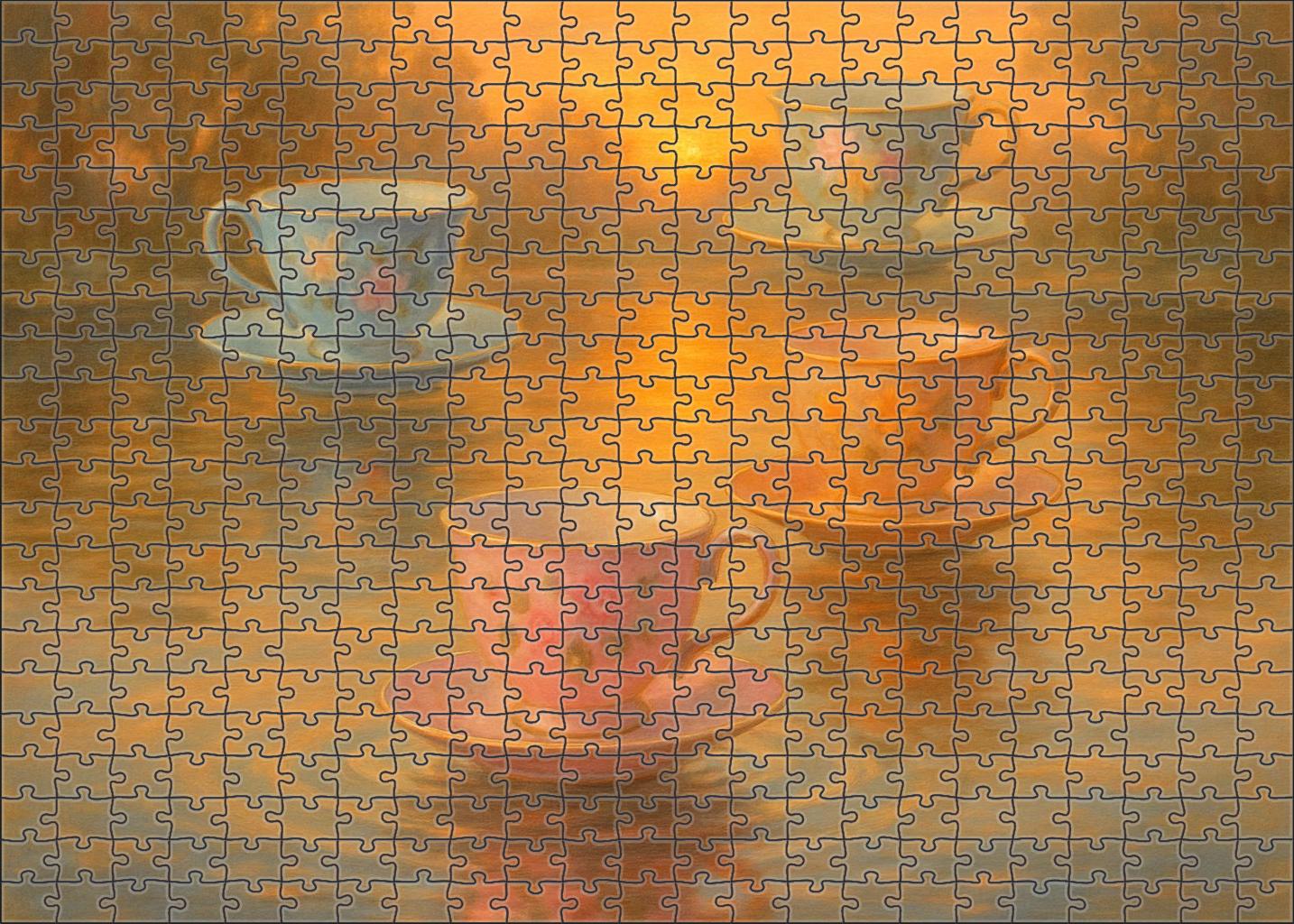 The Floating Tea Garden 50 Piece Puzzle