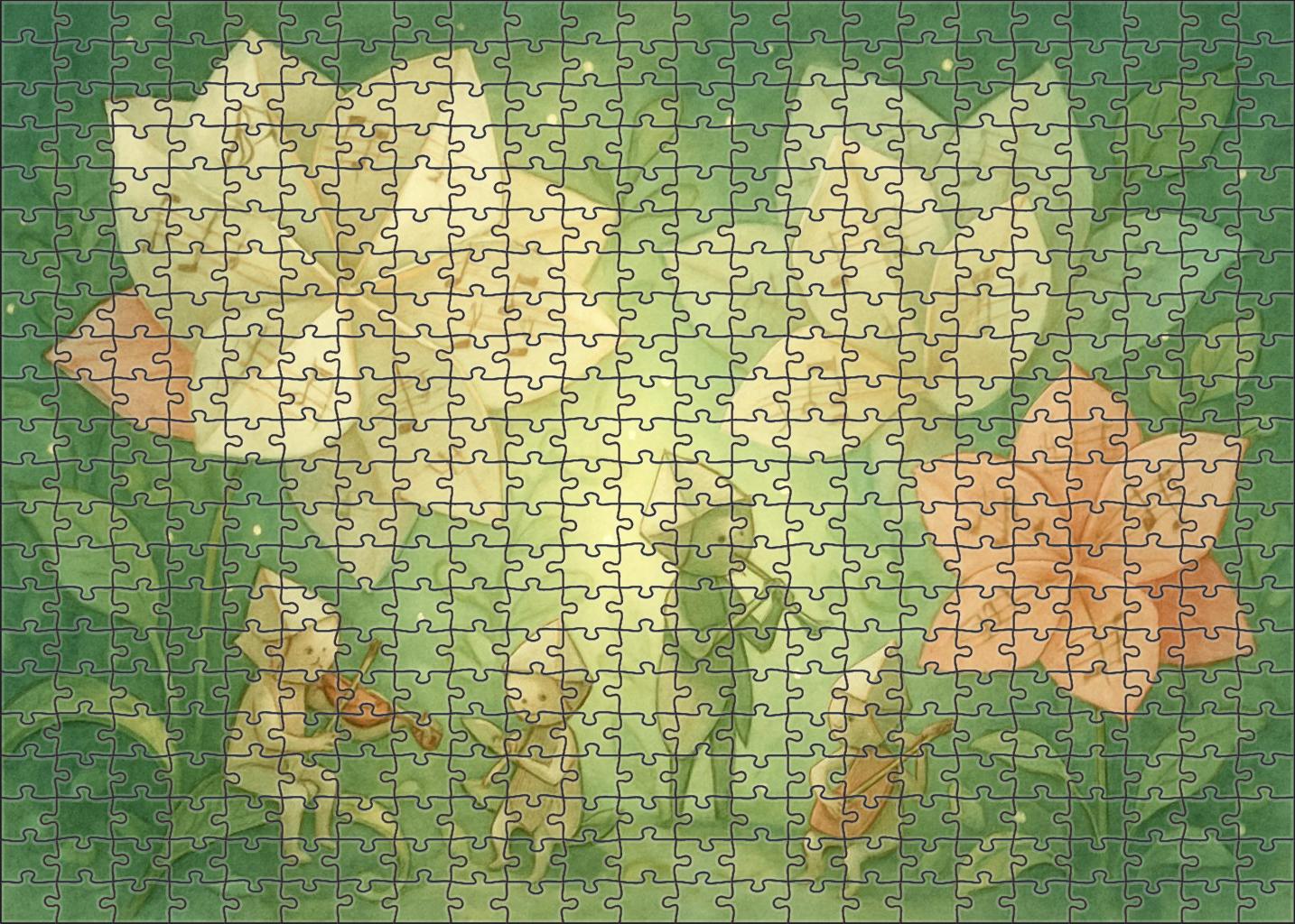 The Paper Garden Orchestra 200 Piece Puzzle