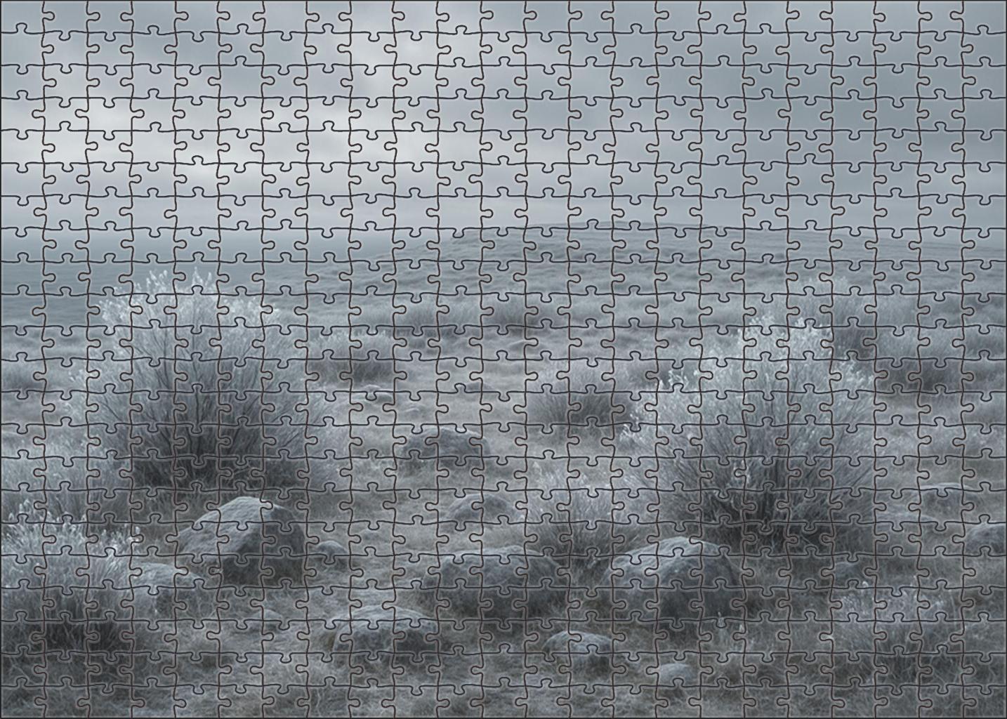 Winter Frost Plateau Puzzle Collection