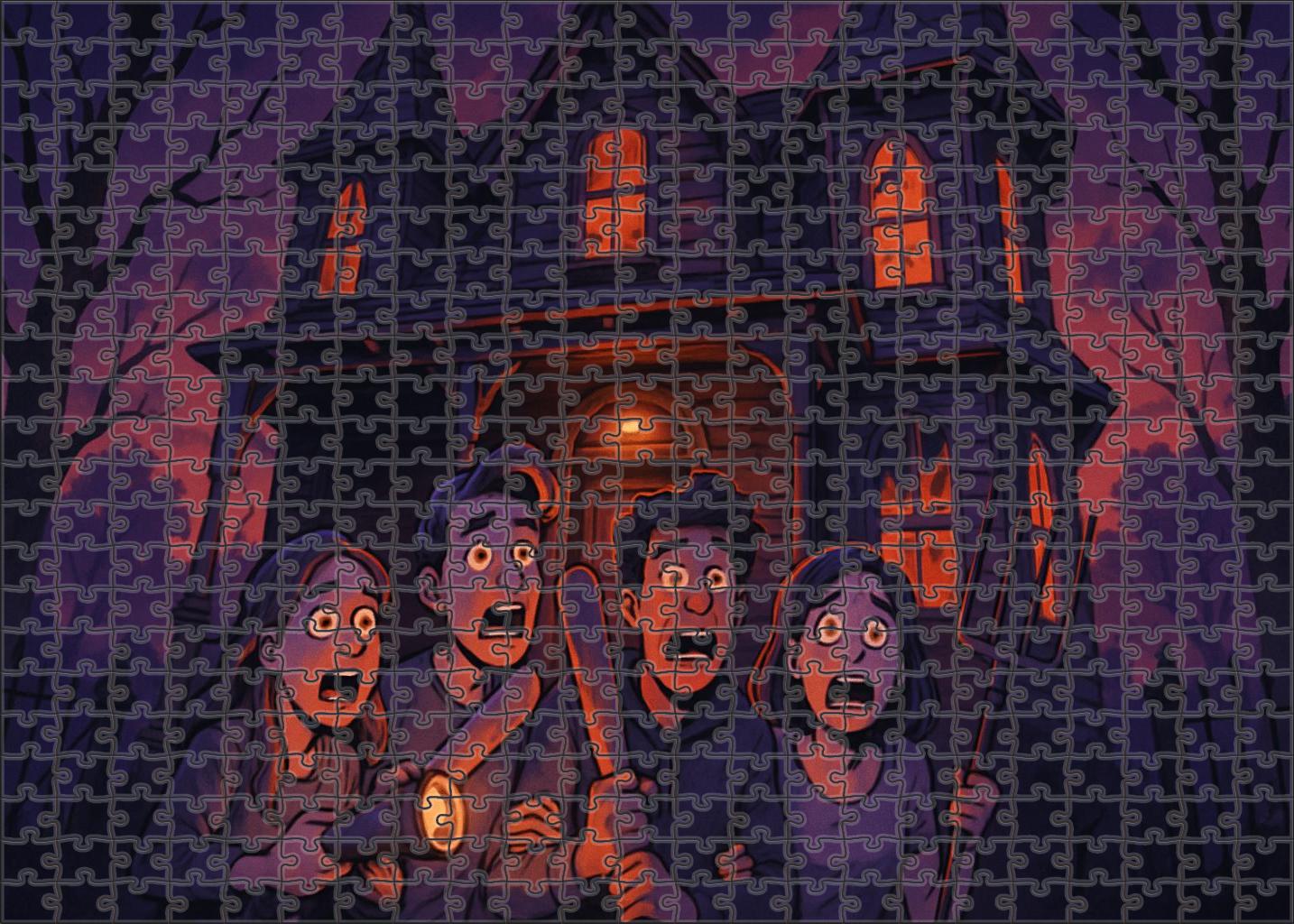 Retro Horror-comedy Mashup Campy Thrills With Dark Humor Puzzle Challenge