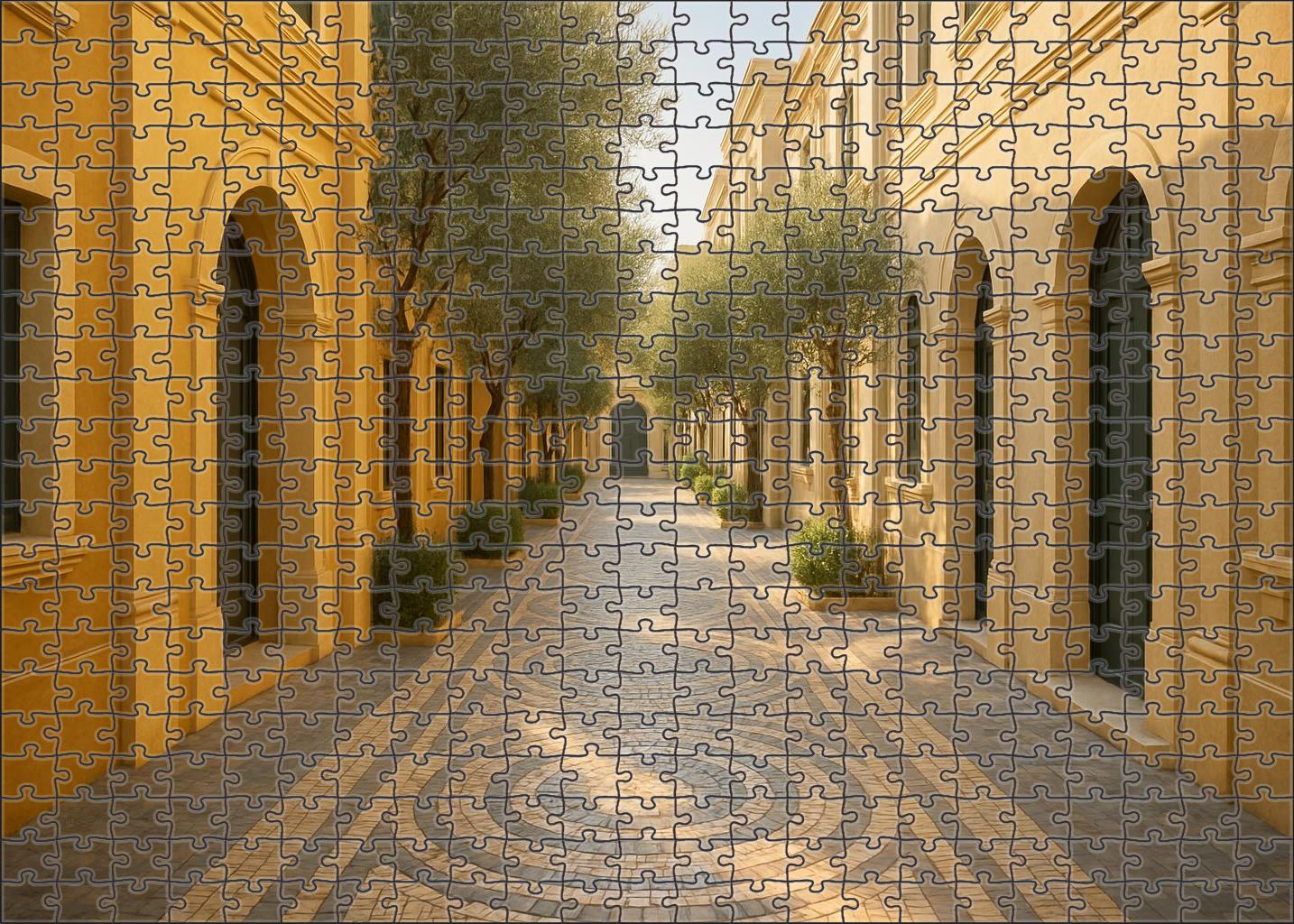 Olive Walk 1000 Piece Puzzle