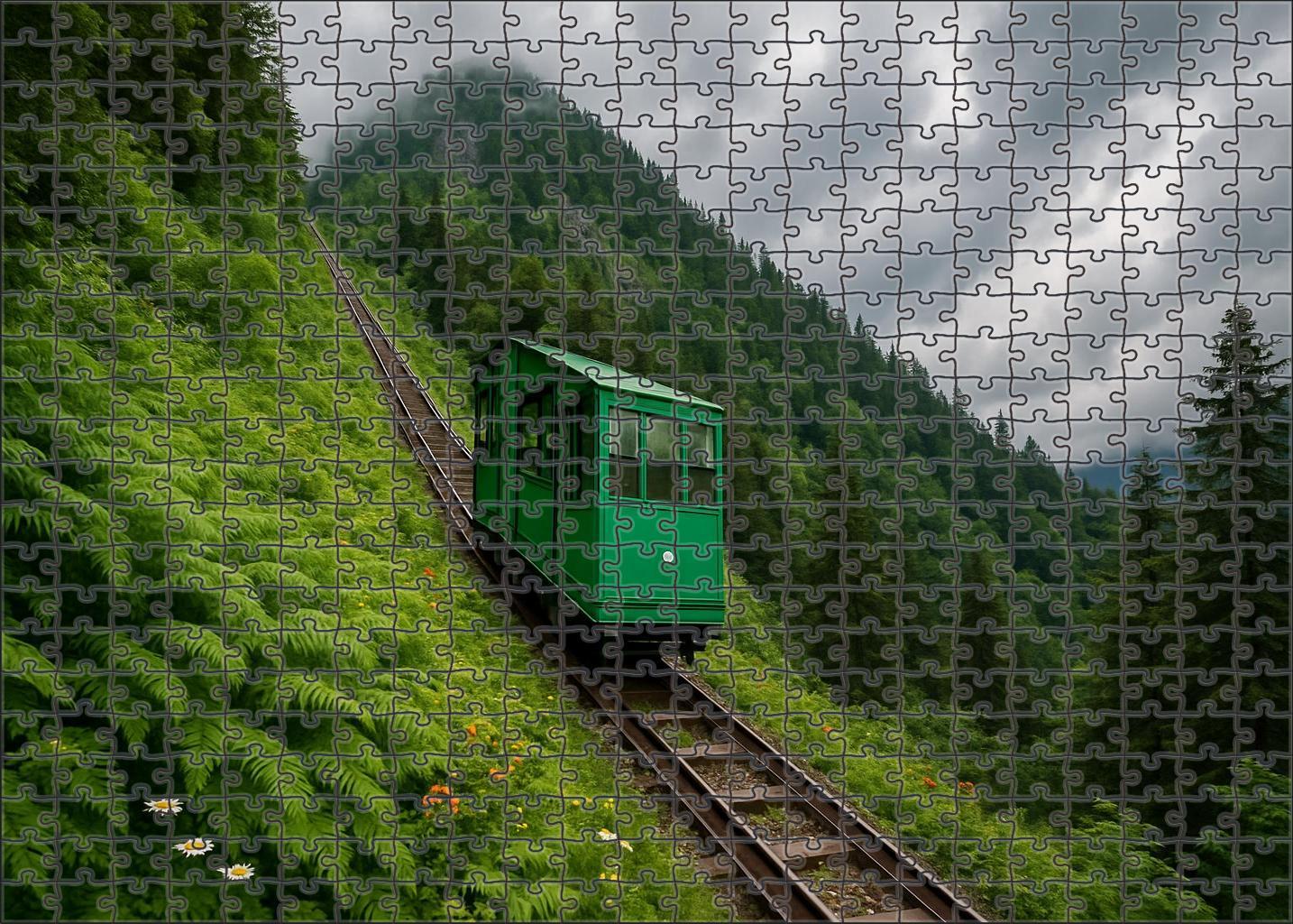Verdant Ridge Funicular Easy Puzzles