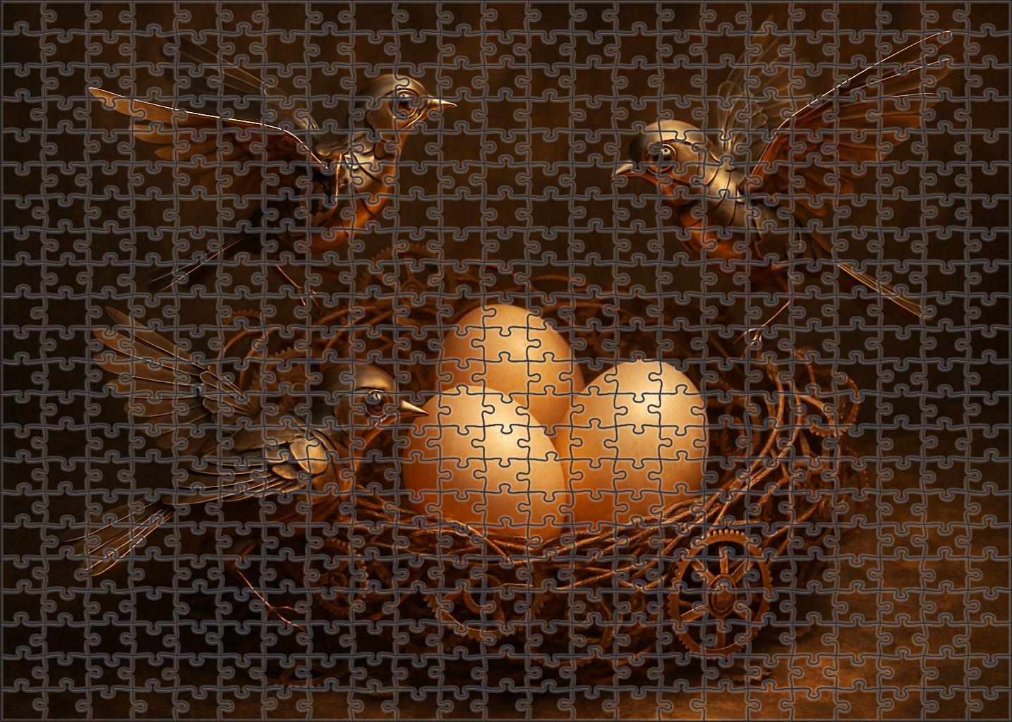 The Clockwork Nest 200 Piece Puzzle