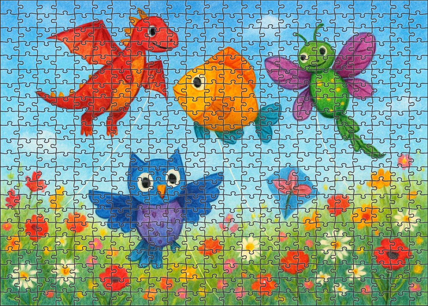 Breezy Kite Garden Festival Challenging Puzzles