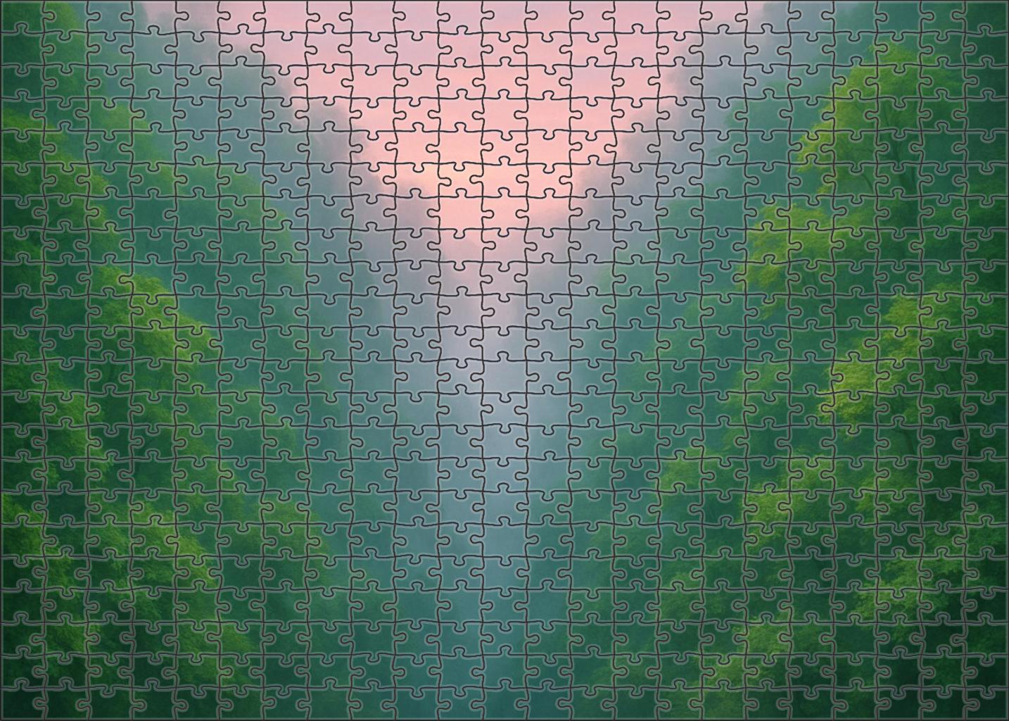 Emerald Ravine Dawn Easy Puzzles