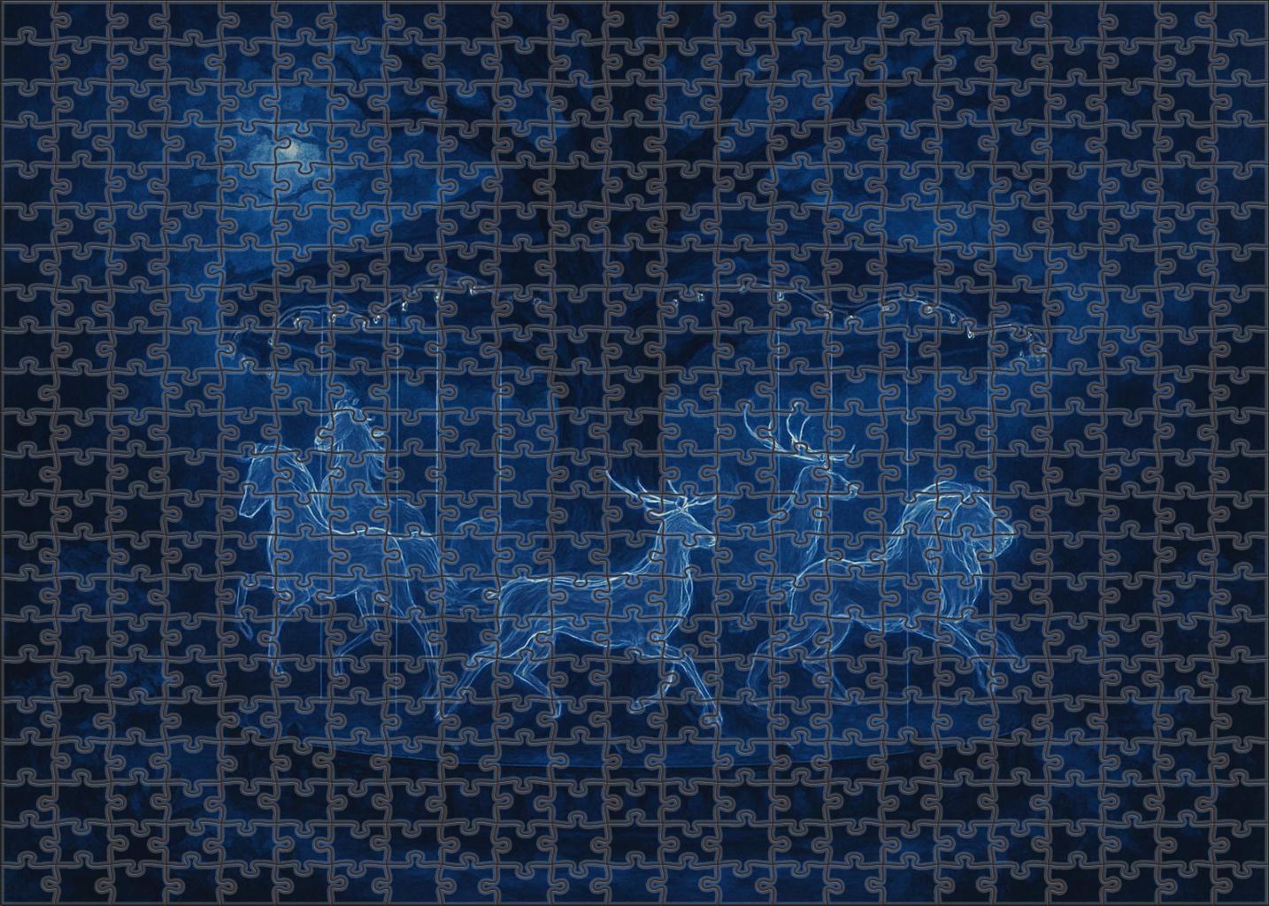 The Carousel Of Whispering Shadows Puzzle Collection