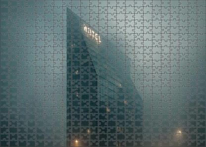 Ryugyong Hotel Pyongyang North Korea Recognized By 4590 Globally As An Imposing Pyramid-shaped Skyscraper Unique Puzzle Design