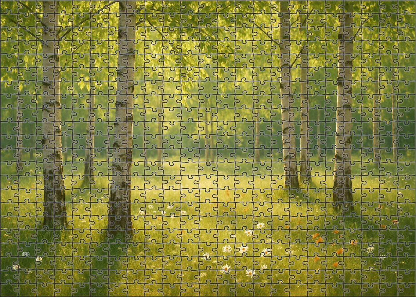 Silver Birch Breeze Puzzle For Kids