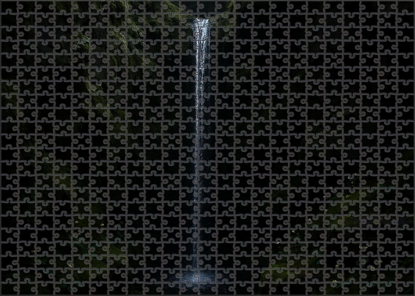 Hidden Grotto Spill Premium Puzzle Pieces