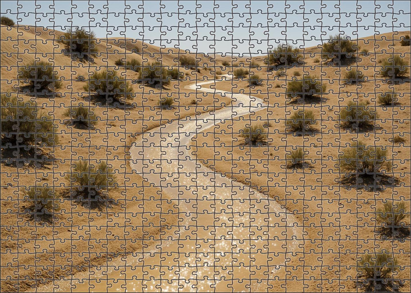 Flickering Wash Sands Unique Puzzle Design