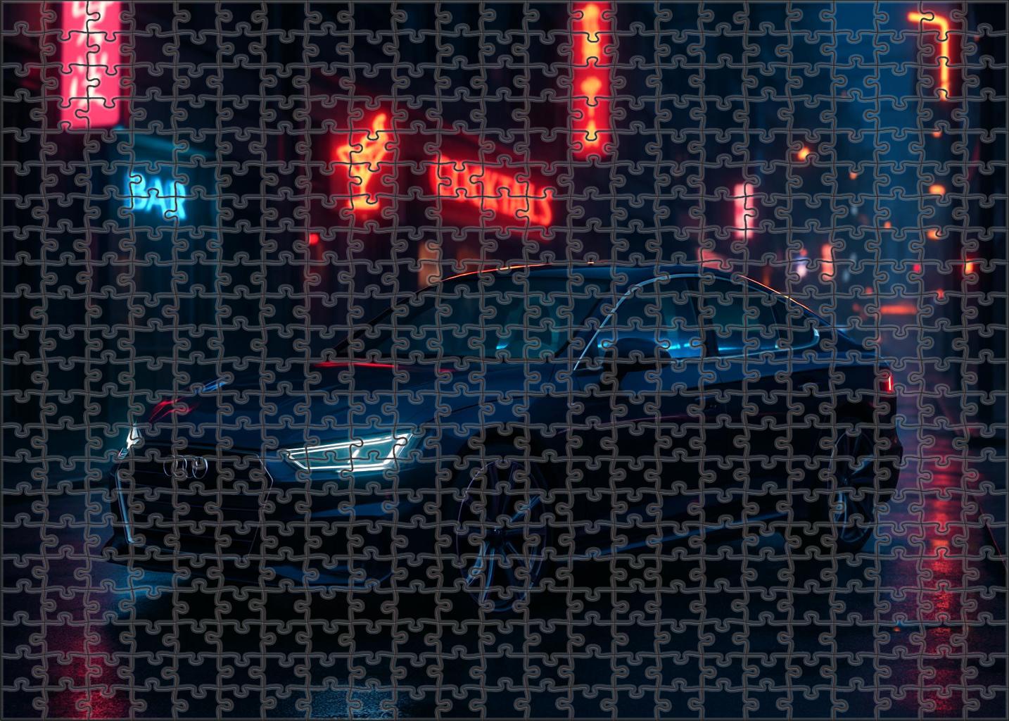 Velox Strider Twin-turbo V6 Urban Sportback Mini Puzzle