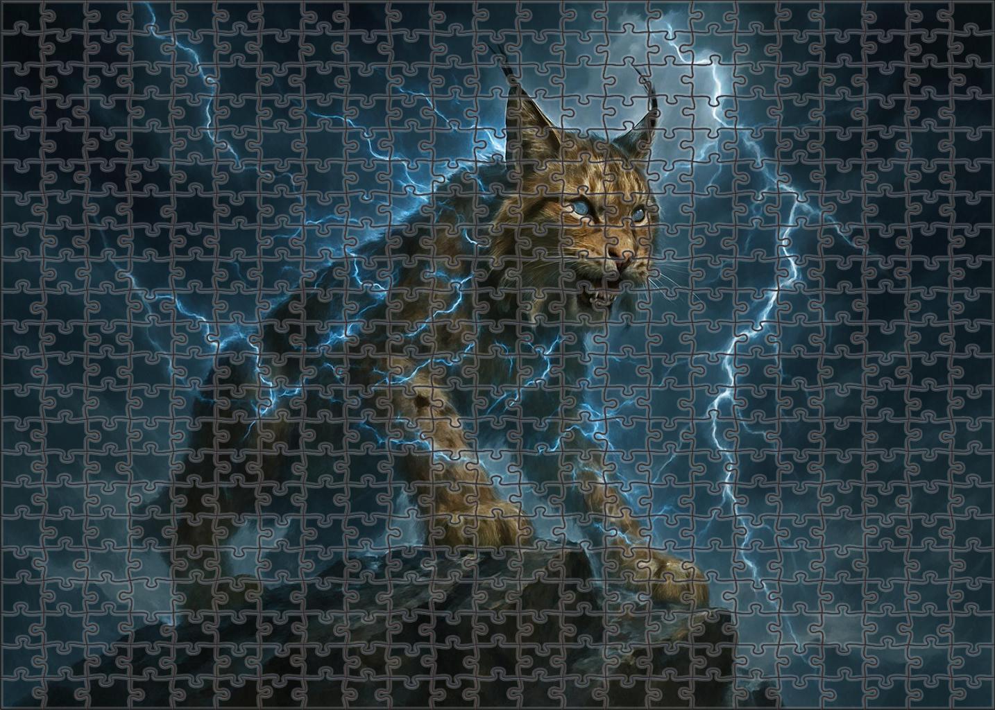 Stormwoven Lynx 100 Piece Puzzle