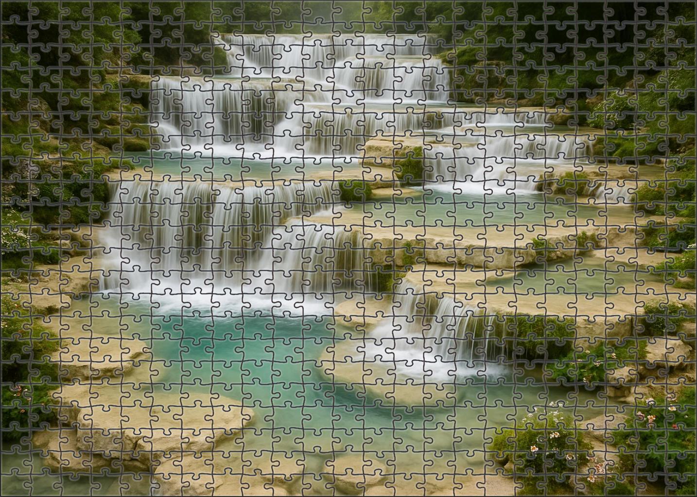 Opaline Terrace Falls 300 Piece Puzzle