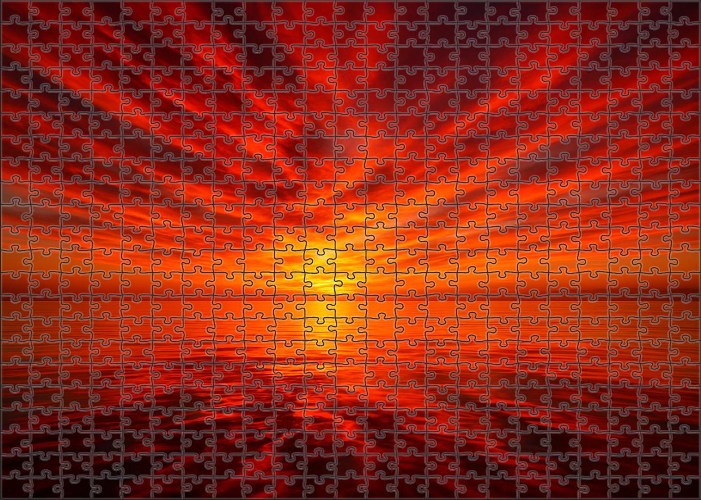 Vermilion Wave Horizon Challenging Puzzles