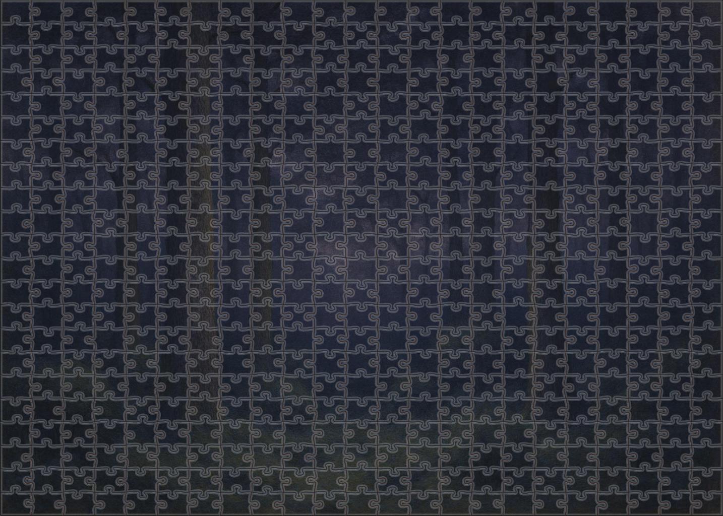 Veiled Twilight Grove Unique Puzzle Design