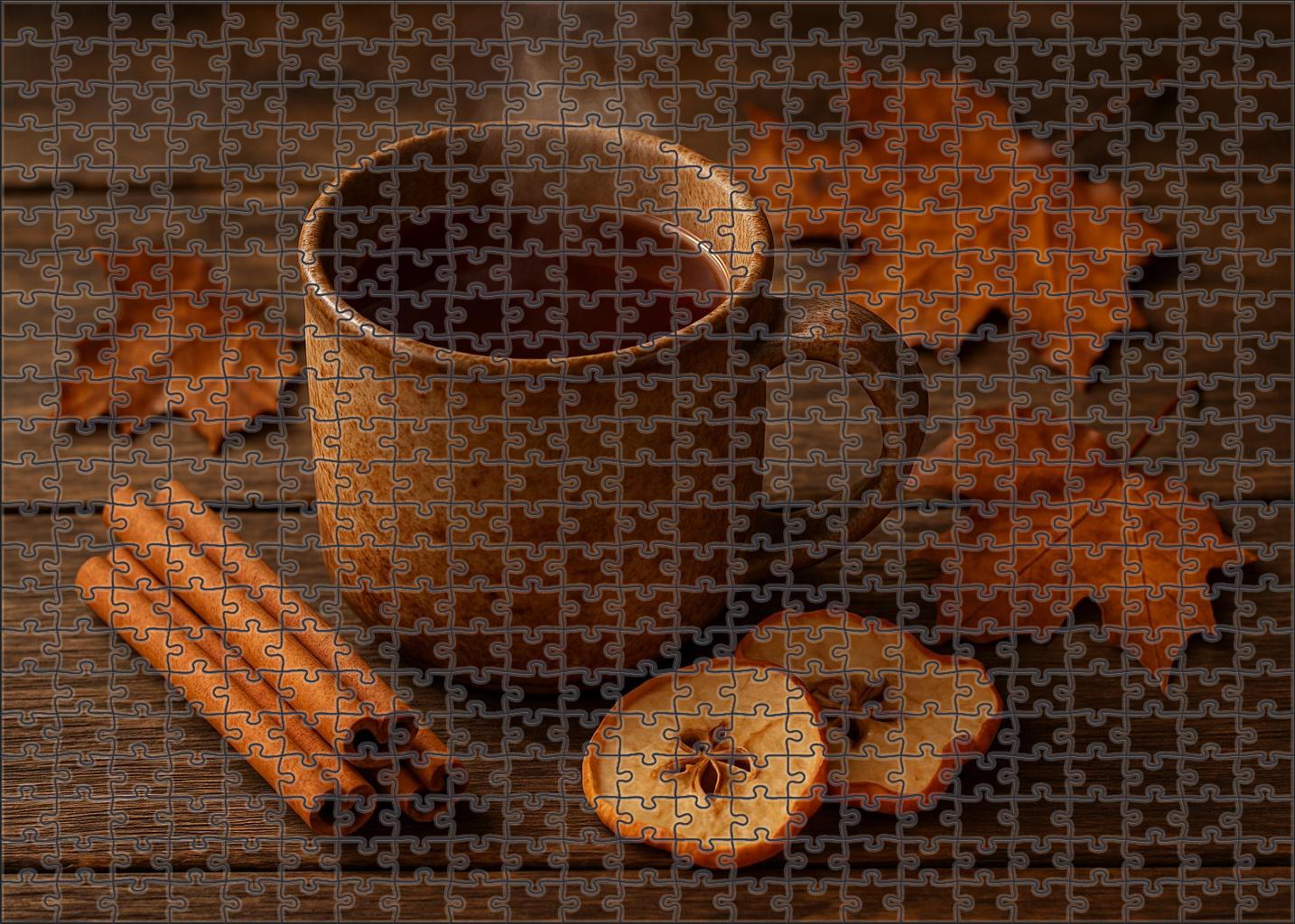 Autumn Spice Black Tea Puzzle Fun
