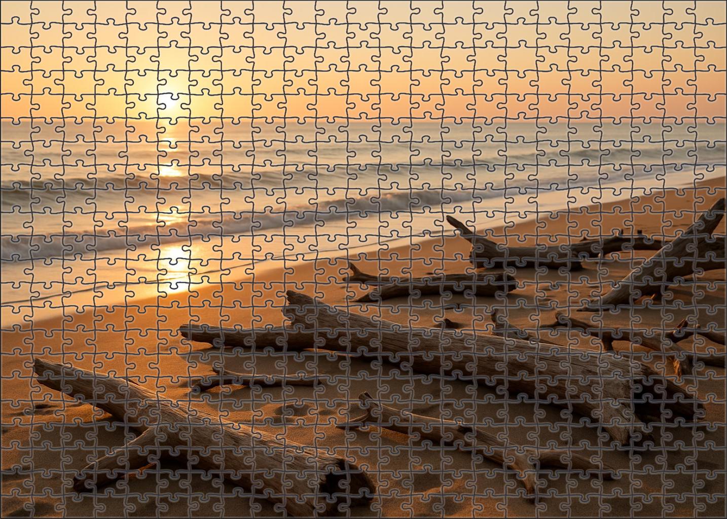 Sunrise Driftwood Bay Puzzle Fun