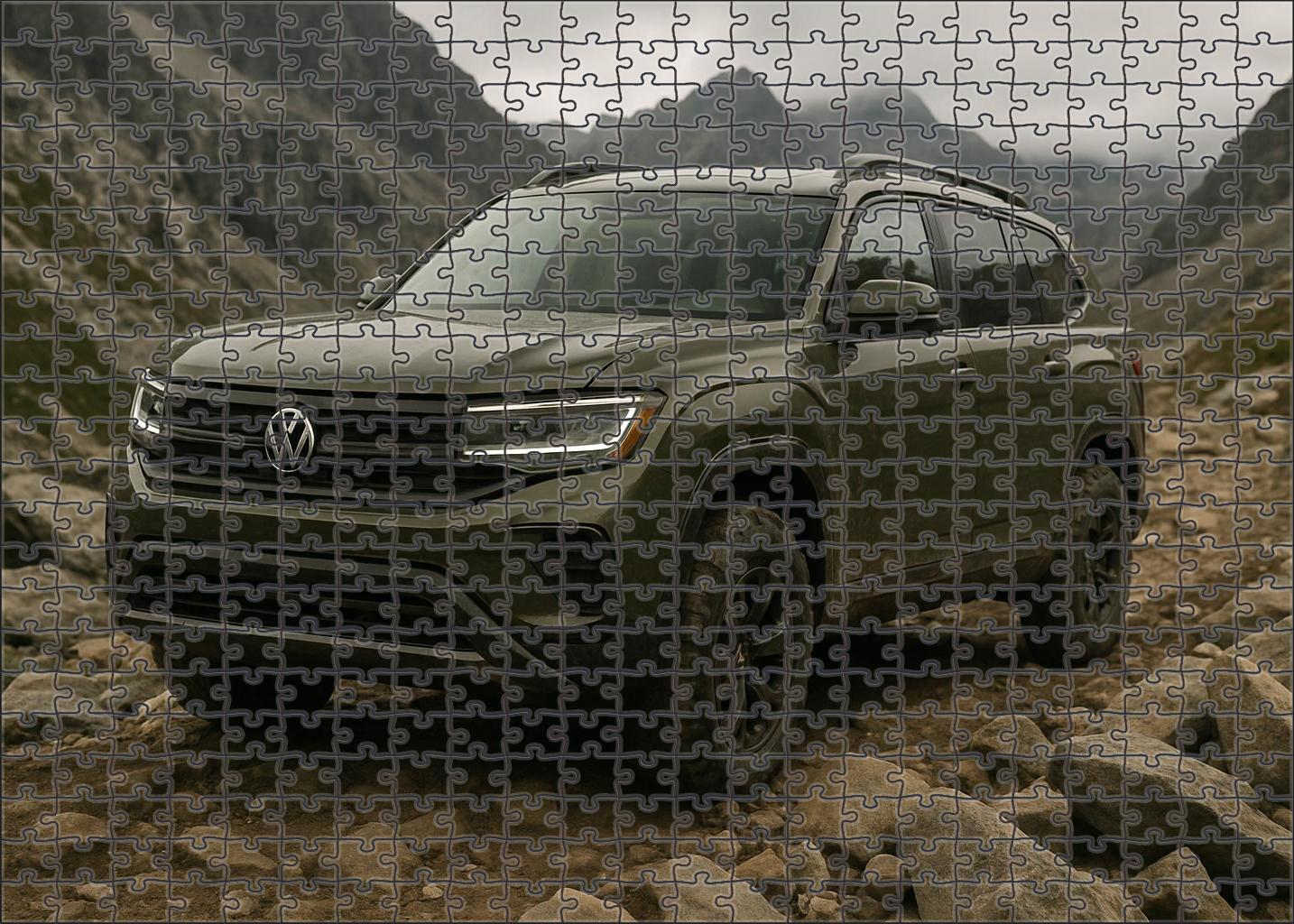 Atlas Frontier X Rugged Turbo-diesel Adventure Wagon 20 Piece Puzzle
