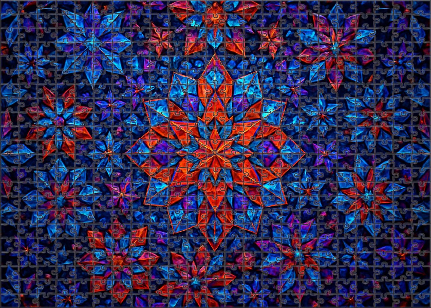 Kaleidoscope Of Infinite Possibility Large Format Puzzle