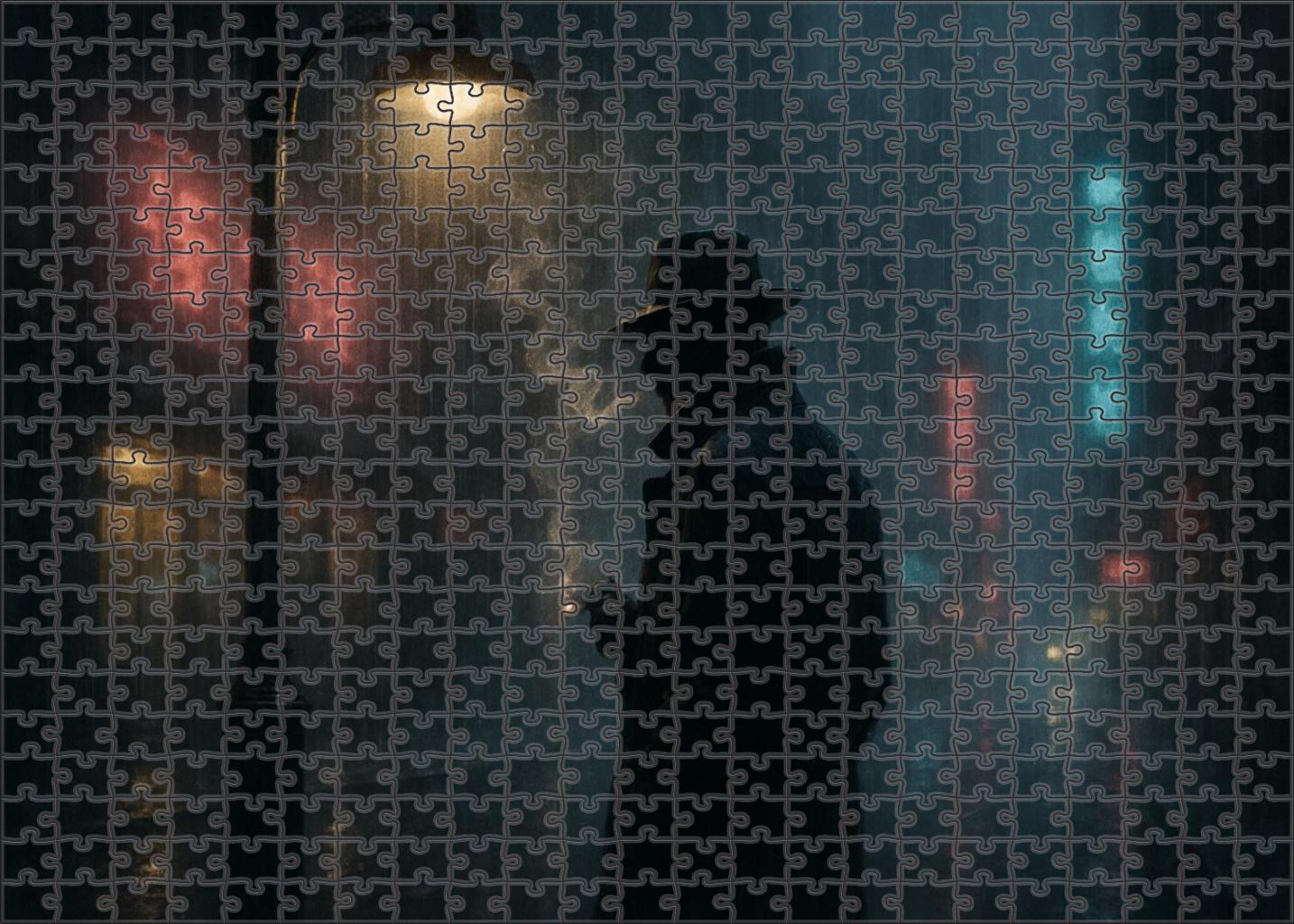 Classic Noir Detective Tale Unique Puzzle Design
