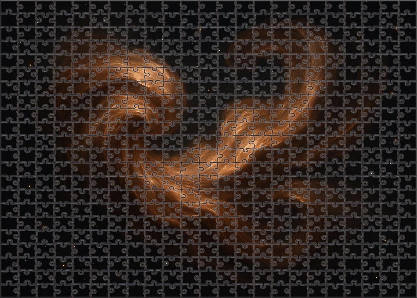 Bronze Cloud Spiral Puzzle For Adults