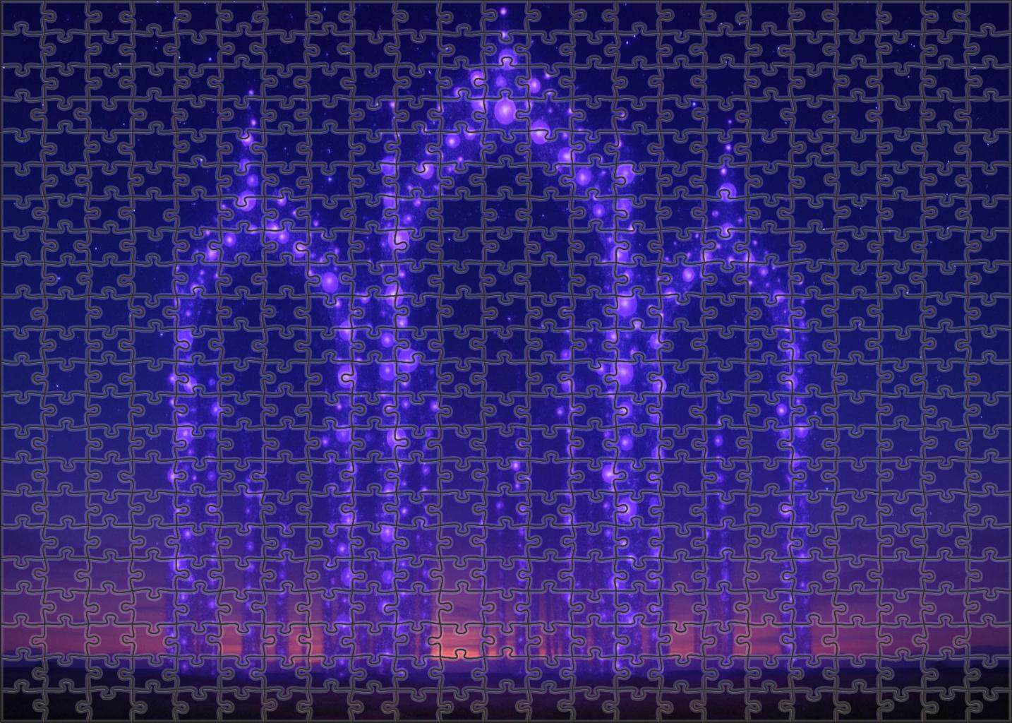 The Cathedral Of Drifting Lights 1000 Piece Puzzle