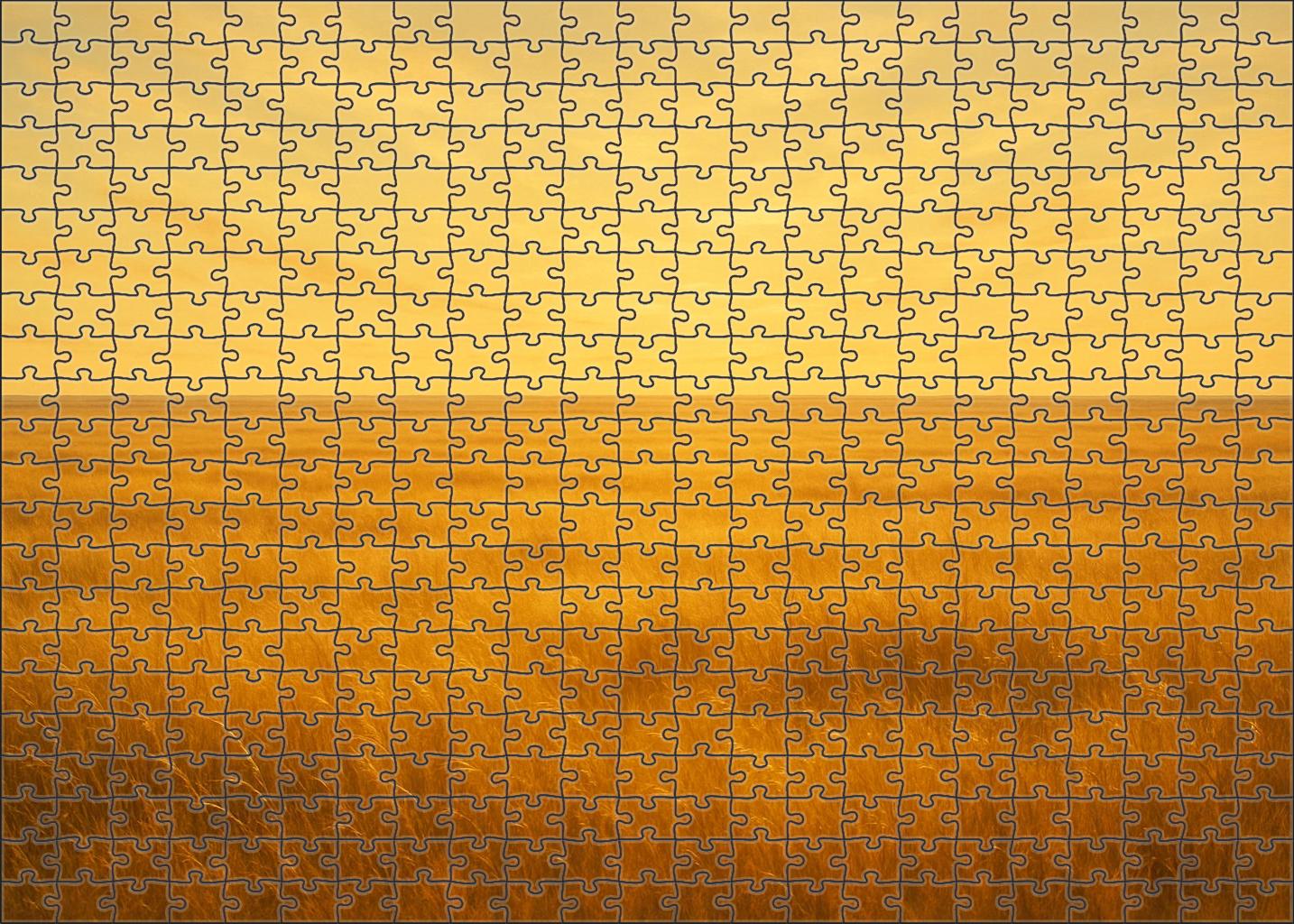 Golden Prairie Glow Puzzle Collection