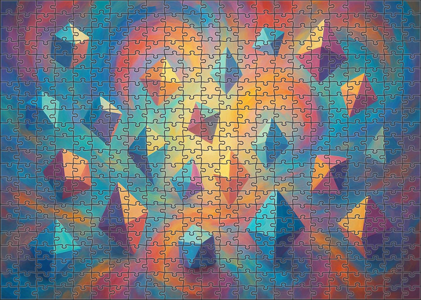 Emotional Kaleidoscope 20 Piece Puzzle