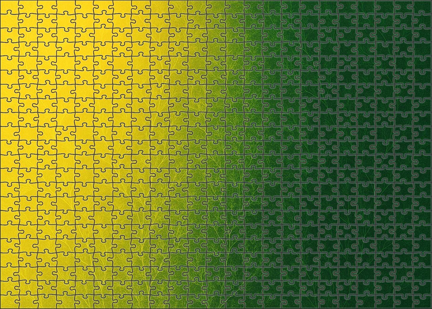 Vegetation Density Heat Overlay 500 Piece Puzzle