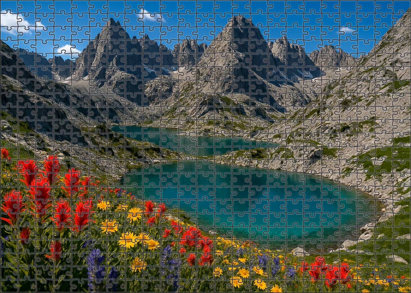 Glacier Basin Outlook Puzzle For Kids